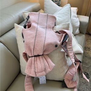 Pink baby holder